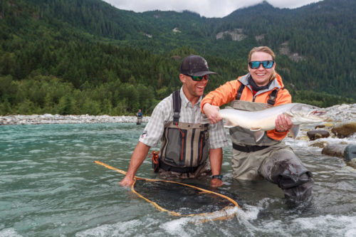 huge bull trout