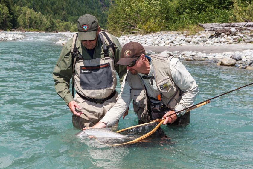 Fly fishing day trips in Squamish, B.C.