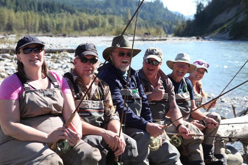 Wounded Warriors on a Heli-Fishing Trip